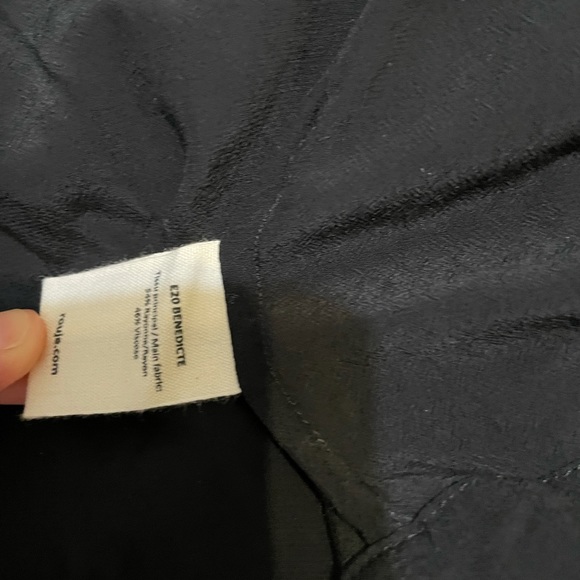 Rouje Benedicte wrap top sz 34 - Picture 7 of 7